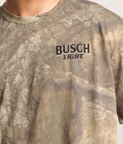 JEDCo Busch Light Yellow Lab T-Shirt Camo Online