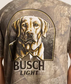 JEDCo Busch Light Yellow Lab T-Shirt Camo Online