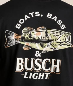 JEDCo Bush Light T-Shirt Black Sale