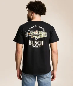 JEDCo Bush Light T-Shirt Black Sale