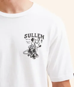 Sullen Buzzin' T-Shirt White Outlet