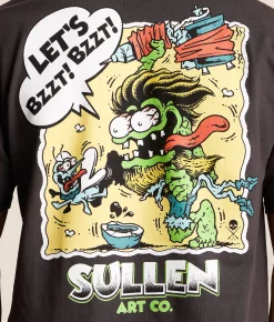 Sullen Bzzt Bzzt T-Shirt Lamp Black Best