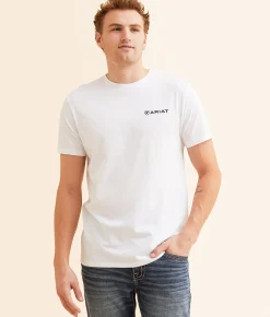 Ariat Cactus Rider T-Shirt White Best