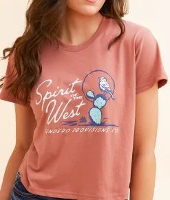 Sendero Provisions Co. Cactus Wren T-Shirt Dusty Mauve