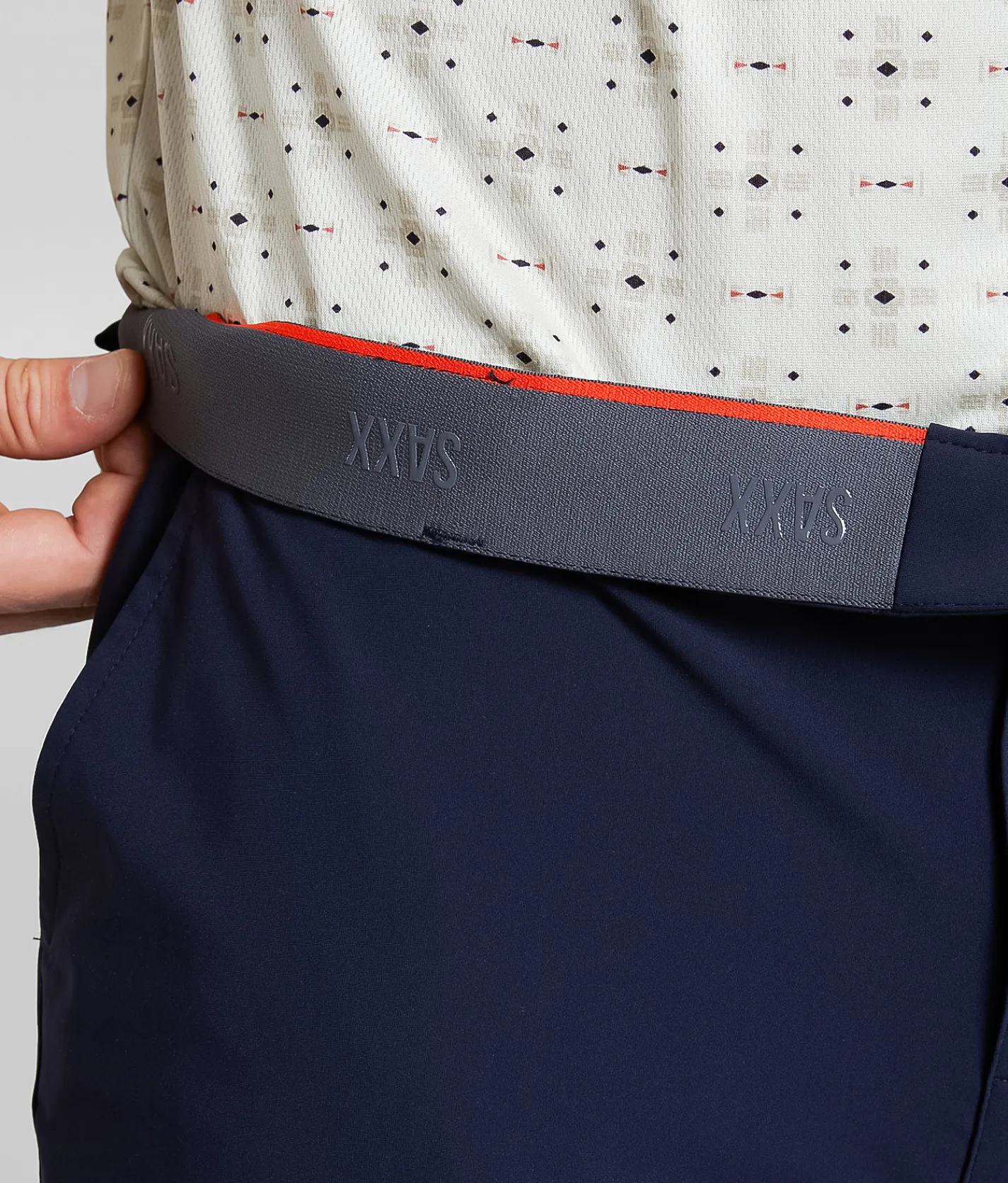 Bottoms|Activewear | SAXX Caddie Stretch Short Dark Ink