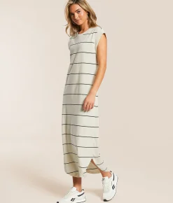 Dresses | Z Supply Calabasas Striped Midi Dress Crystal