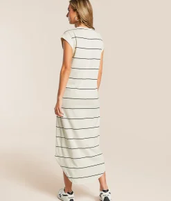 Dresses | Z Supply Calabasas Striped Midi Dress Crystal