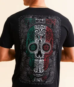 Graphic T-Shirts | Freedom Ranch Calavera Day T-Shirt Black