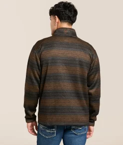 Ariat Caldwell Sweater Knit Jacket Light Brown Southwest Hot
