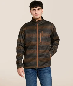 Ariat Caldwell Sweater Knit Jacket Light Brown Southwest Hot