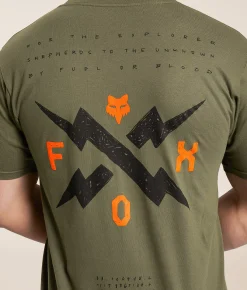 Fox Calibrated T-Shirt Surplus Green Best