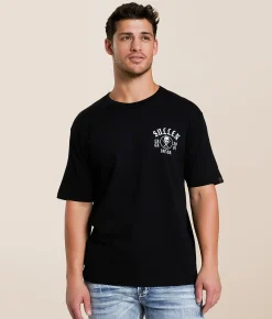 Tops|Graphic T-Shirts | Sullen Cali Pin-Up T-Shirt Jet Black