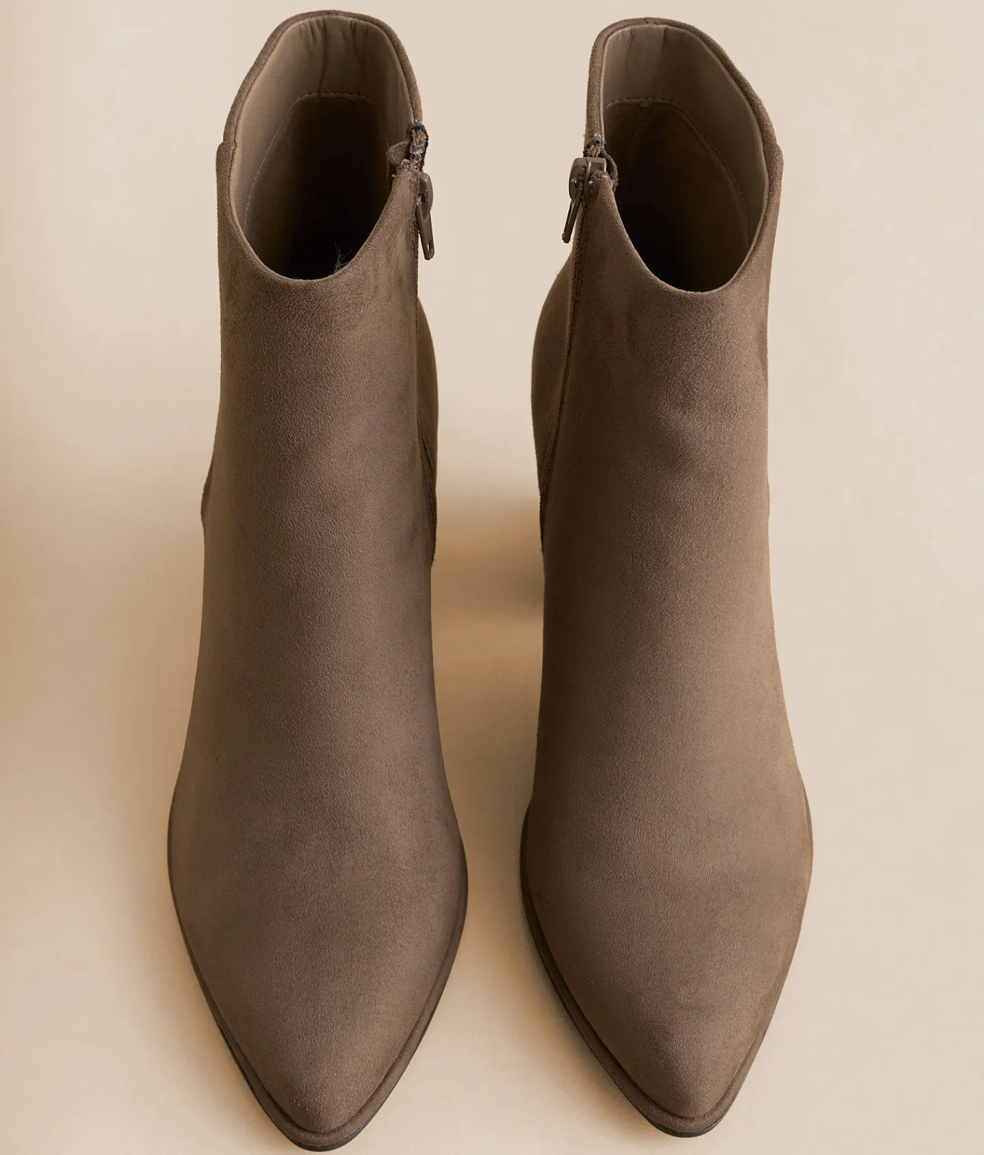 Shoes | Mia Calletana Heeled Ankle Boot Mushroom