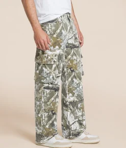 Sale Jeans|Bottoms | Departwest Camo Baggy Cargo Stretch Jean Samoya