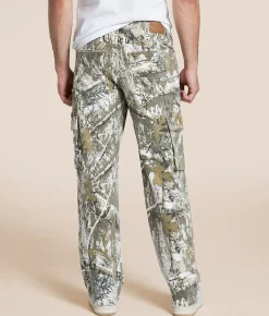 Sale Jeans|Bottoms | Departwest Camo Baggy Cargo Stretch Jean Samoya