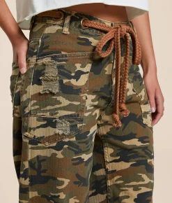 Gilded Intent Camo Barrel Pant Camel Camo