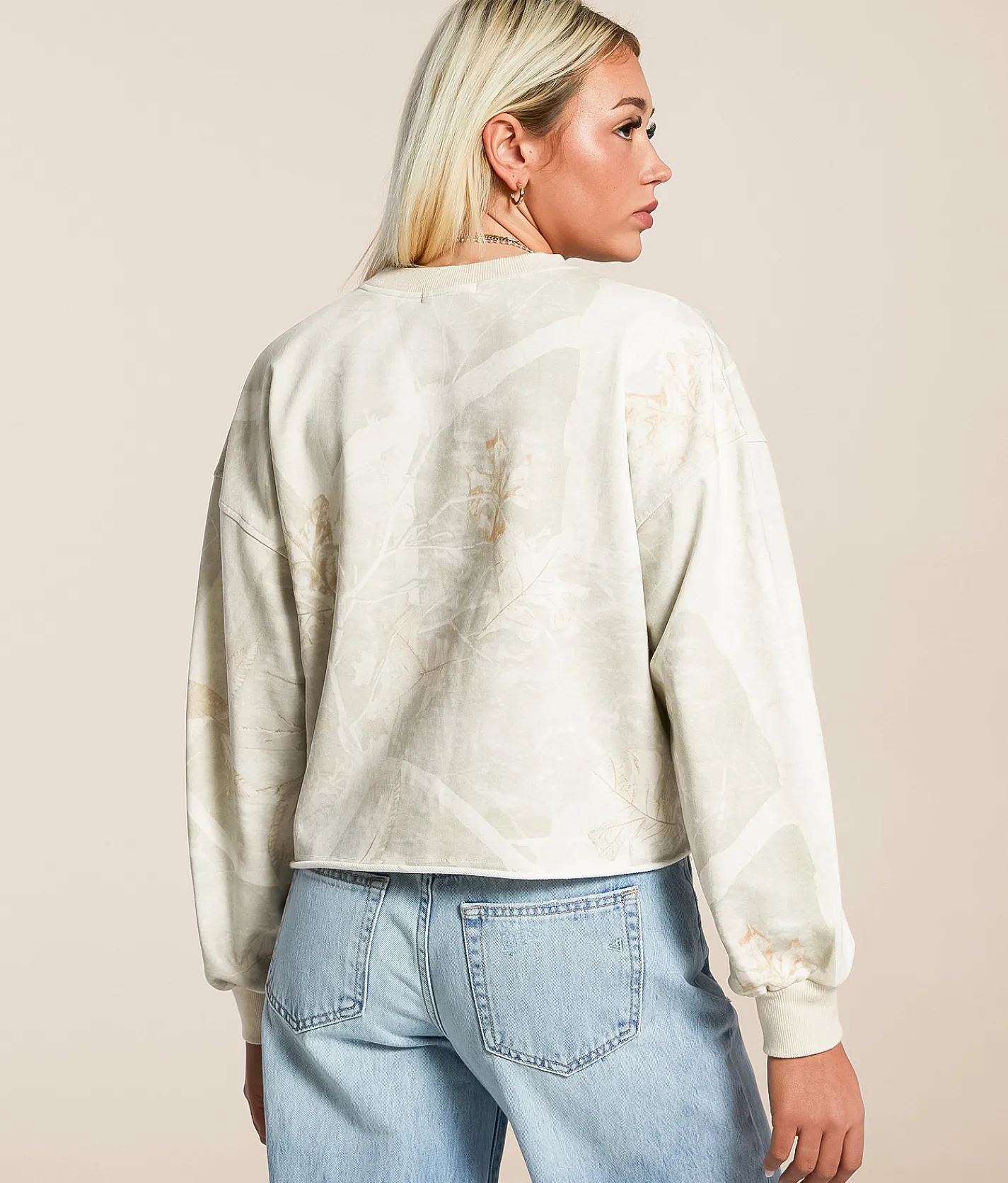 Tops | Gilded Intent Cropped Pullover Camo