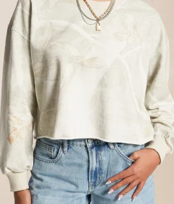 Tops | Gilded Intent Cropped Pullover Camo