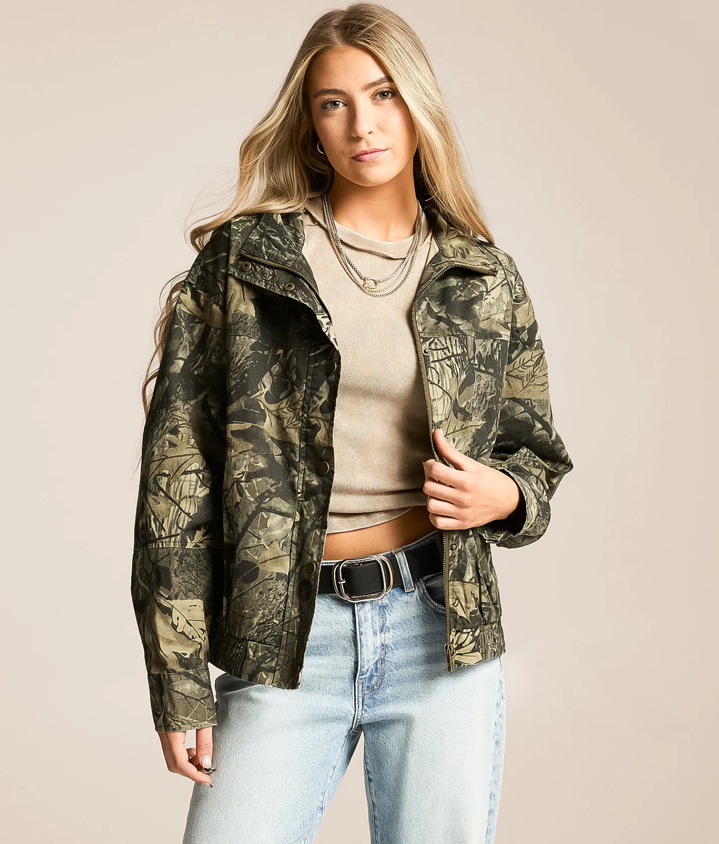 Ashley Camo Jacket Tree Camo Clearance