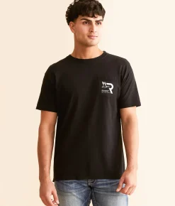 Graphic T-Shirts | Roost Waterfowl Camo Lab Puppy T-Shirt Black