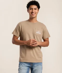 Tops|Graphic T-Shirts | Fieldstone Camo Lab T-Shirt Timberwolf