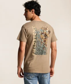 Tops|Graphic T-Shirts | Fieldstone Camo Lab T-Shirt Timberwolf