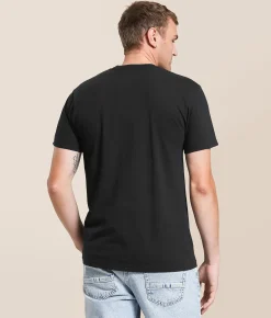 Old Row Camo Logo T-Shirt Black New