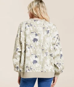 Tops | Gilded Intent Oversized Pullover Camo