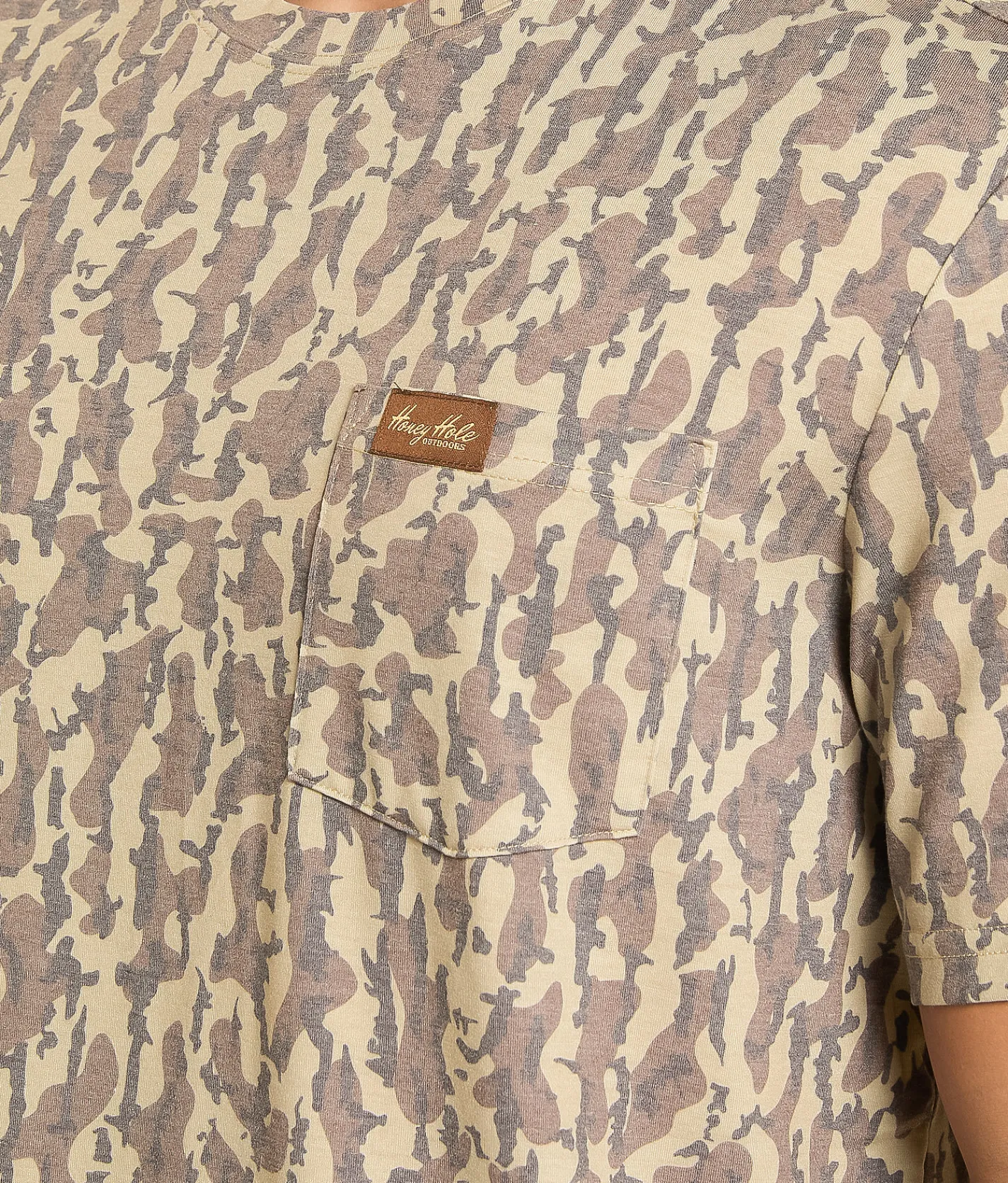 Tops | Honey Hole® Camo Performance T-Shirt Rockport Camo