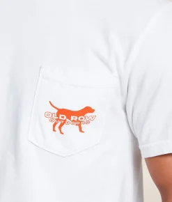 Old Row Camo Pointer T-Shirt White Outlet