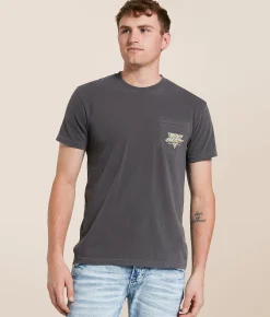Tops|Graphic T-Shirts | Old Row Camo Retro Triangle T-Shirt Pepper