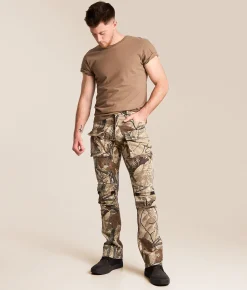 Caliber Camo Stacked Flare Stretch Jean Tree Camo Sale