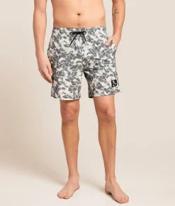 Funk Lagoon Camo Stretch Swim Trunks Grey Camo Outlet