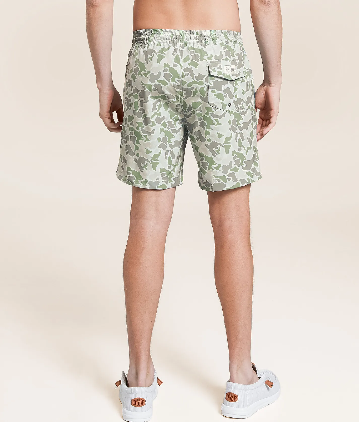 Bottoms|Swimwear | Funk Lagoon Camo Swim Trunks Camo Multi
