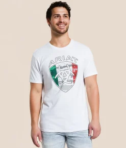 Ariat Camo Thin Line T-Shirt White Best
