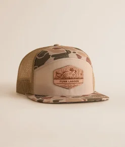 Funk Lagoon Trucker Hat Camo Outlet