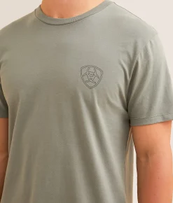 Ariat Camoutline T-Shirt Castor Grey Hot