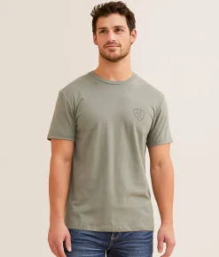 Ariat Camoutline T-Shirt Castor Grey Hot