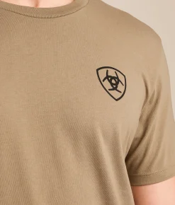 Ariat Camo Vert Official T-Shirt Fallen Rock Discount