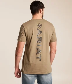 Ariat Camo Vert Official T-Shirt Fallen Rock Discount
