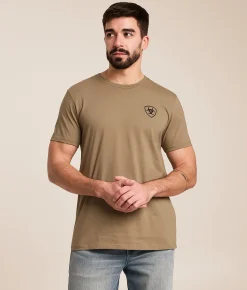 Ariat Camo Vert Official T-Shirt Fallen Rock Discount