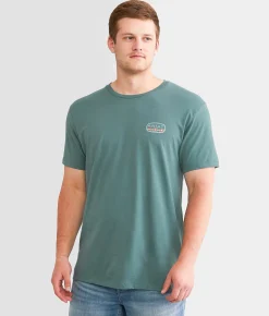 Ariat Campfire Lockup T-Shirt Silver Pine Outlet