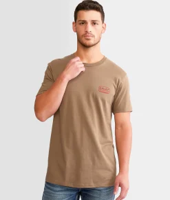 Ariat Campfire Lockup T-Shirt Brown Savana Outlet