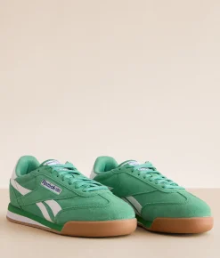 Shoes|Activewear | Reebok® Campio XT Leather Sneaker Upgrade Green Gum