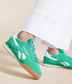 Shoes|Activewear | Reebok® Campio XT Leather Sneaker Upgrade Green Gum