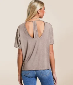 White Crow Camryn T-Shirt Earth Hot