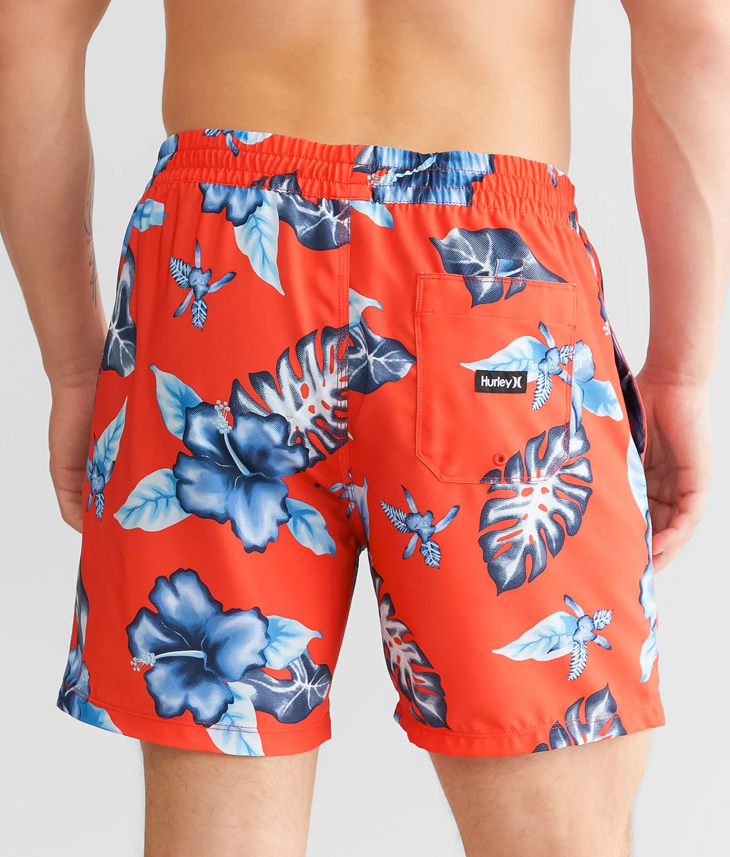 Hurley Cannonball Volley Stretch Swim Trunks Electro 2 Discount