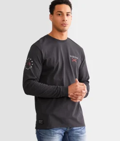 Howitzer Cannon Flag T-Shirt Vintage Black Discount