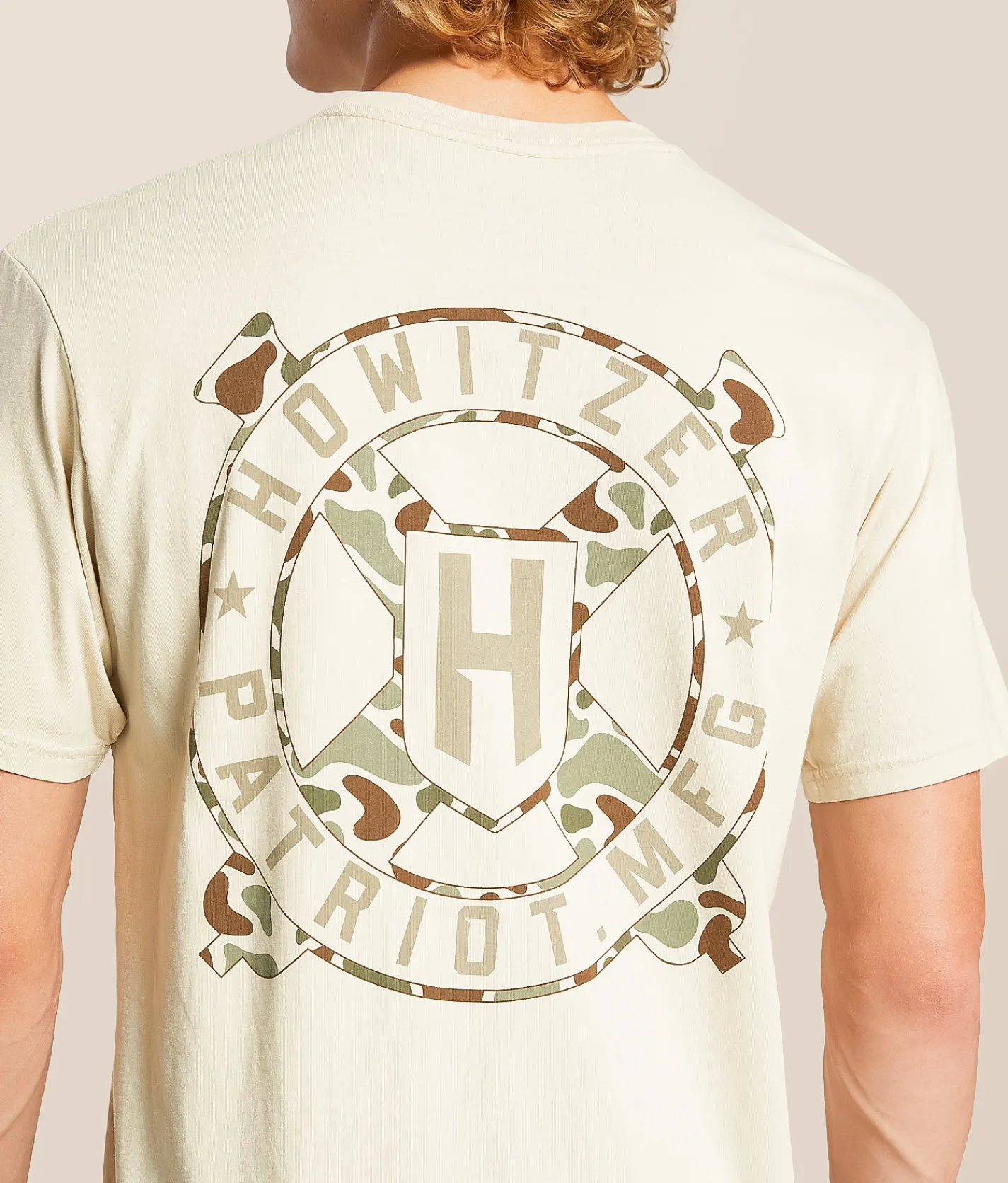 Tops|Graphic T-Shirts | Howitzer Cannon T-Shirt Brazilian Sand