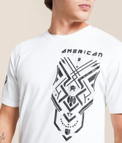 American Fighter Cannonville T-Shirt White Outlet